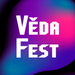 VědaFest nápis logo