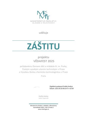 Záštita MŠMT